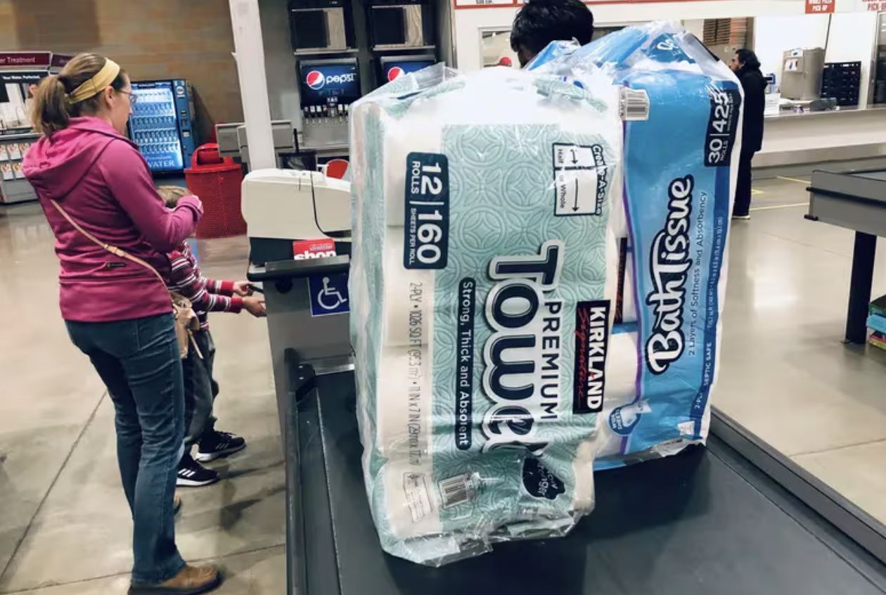 大费城部分地区再次出现厕纸和纸巾抢购潮